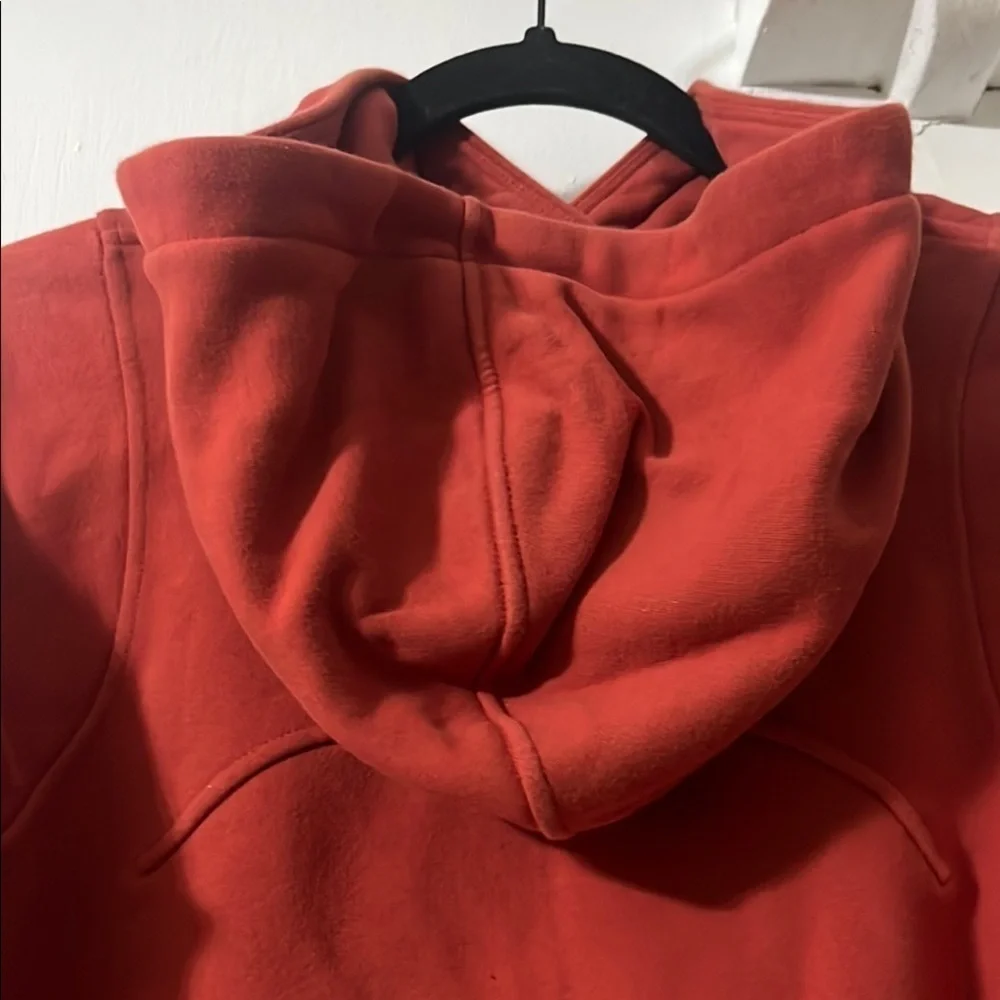 Lululemon Red Hoodie with Front Pocket